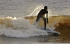 Surfer i julemodus
