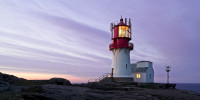 Før soloppgang ved Lindesnes fyr