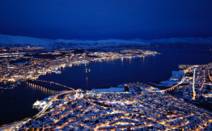 Antatt - Tromsø by night...