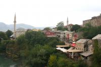 En gammel gate i Mostar