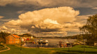 Stor sky over vann