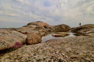 Vakker sommerkveld på Ryvingen fyr