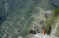 Veien til Machu Picchu og trapper videre til Huayna Picchu