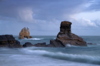 Dawn at the beach. Antatt. Digital - Natur. Høst 2025